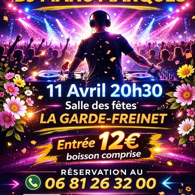 Soirée Dj  C'est le Printemps_La Garde-Freinet