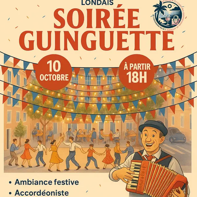 Soirée Guinguette par l'association La Londe and Co_La Londe-les-Maures