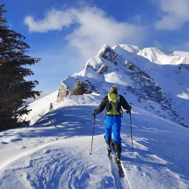 Ski de randonnée avec Oxygène