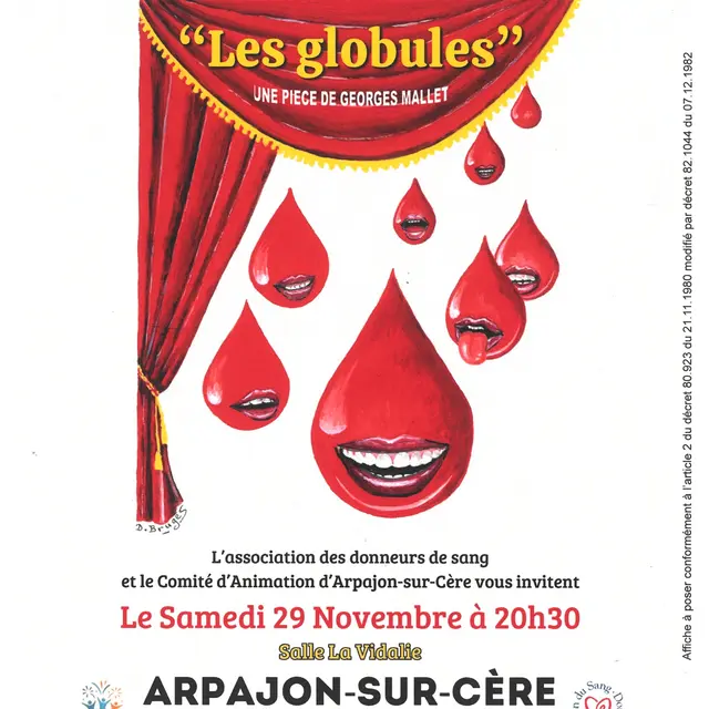Spectacle les globules_Arpajon-sur-Cère