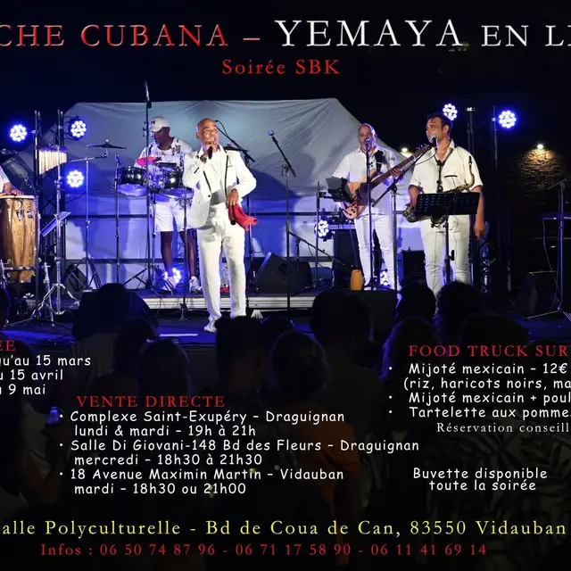 Soirée Salsa - Noche Cubana_Vidauban