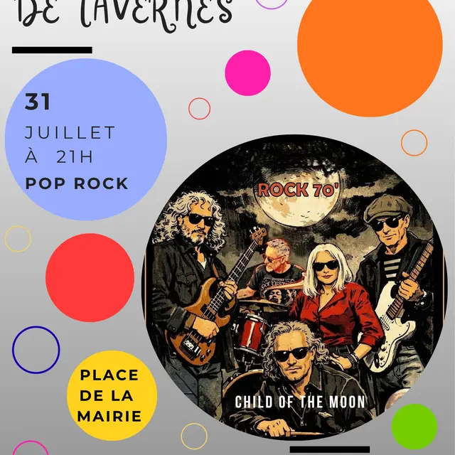 Concert : Child of the moon | les vendredis musicaux de Tavernes_Tavernes