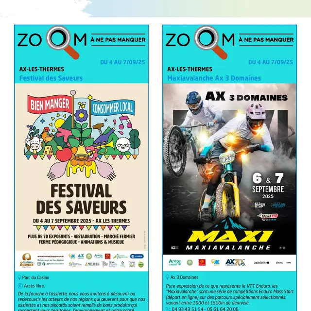 Programme des animations et des activités des Pyrénées Ariégeoises_Ax-les-Thermes