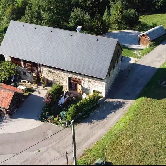 L'Entre Monts - Maison vue de dessus