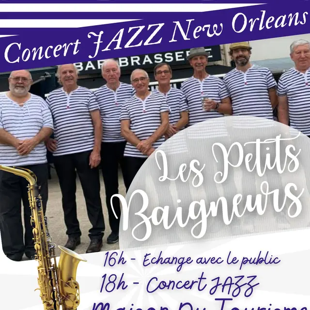 Concert Jazz les Petits Baigneurs a Barbotan_Cazaubon