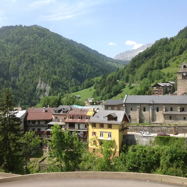 Le village de Flumet