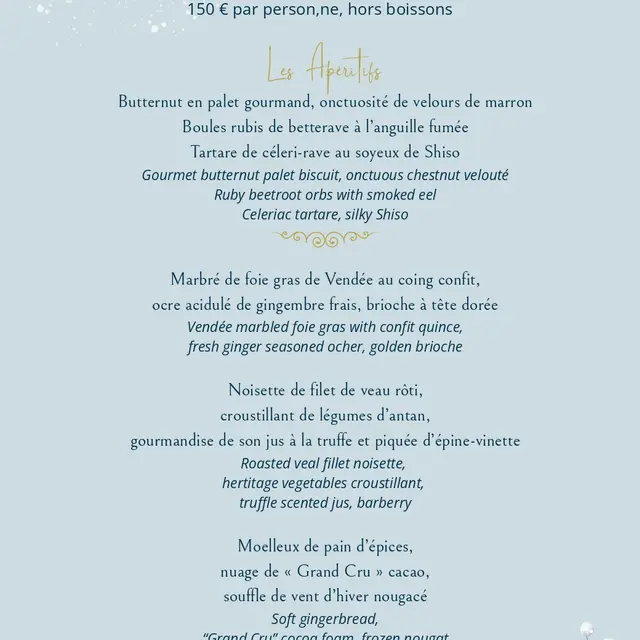 Menu jour de l'an 2026 - La Table de La Réserve - Beaulieu-sur-Mer_Beaulieu-sur-Mer
