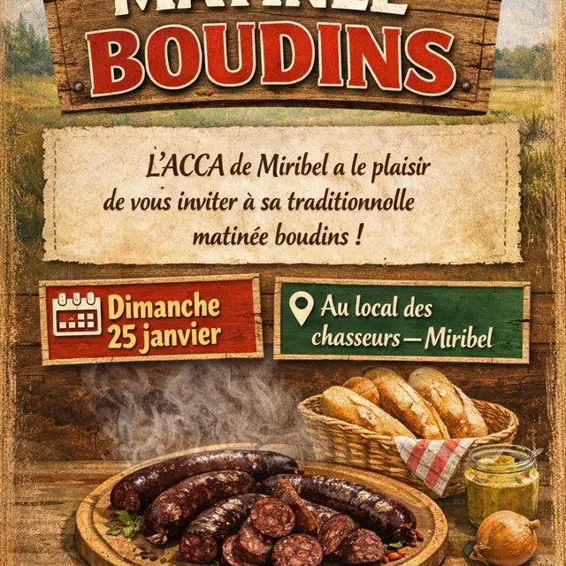 Matinée boudins_Miribel-les-Échelles