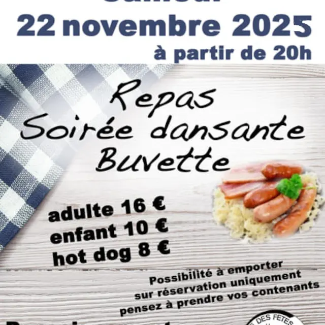 Soirée choucroute_Saint-Joseph-de-Rivière