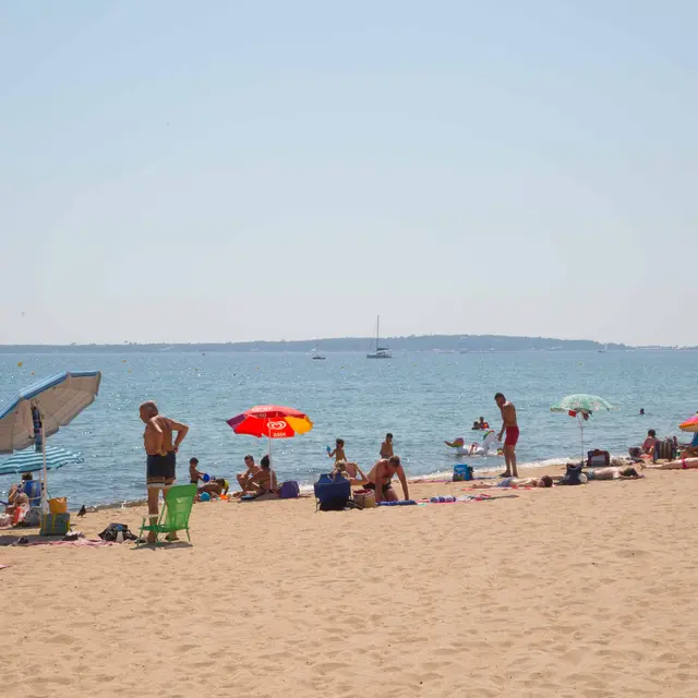 Plage du Soleil - Golfe-Juan