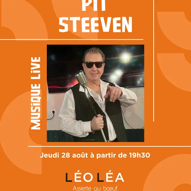 Les soirées du Léo Léa :  Pit Steeven Live Music_Saint-Jean-Cap-Ferrat