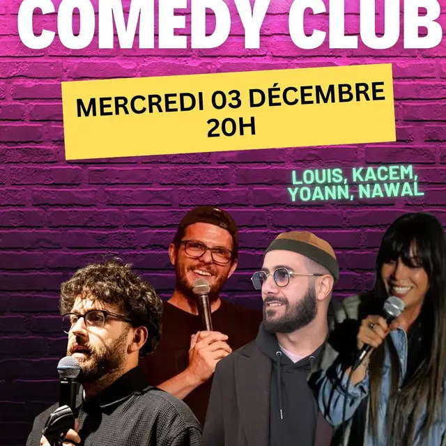 Soirée Comedy Club au NM_Belley