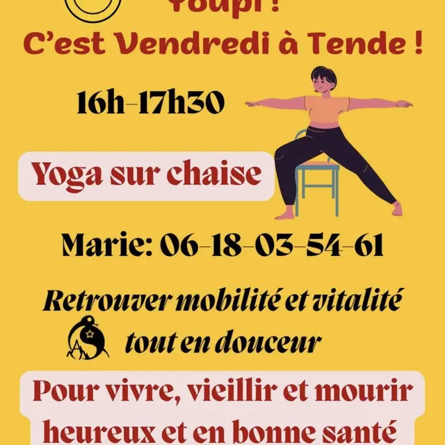 Yoga sur chaise_Tende