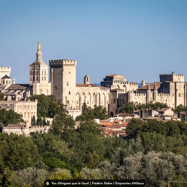 Excursion à Avignon - Palais des papes_Gardanne