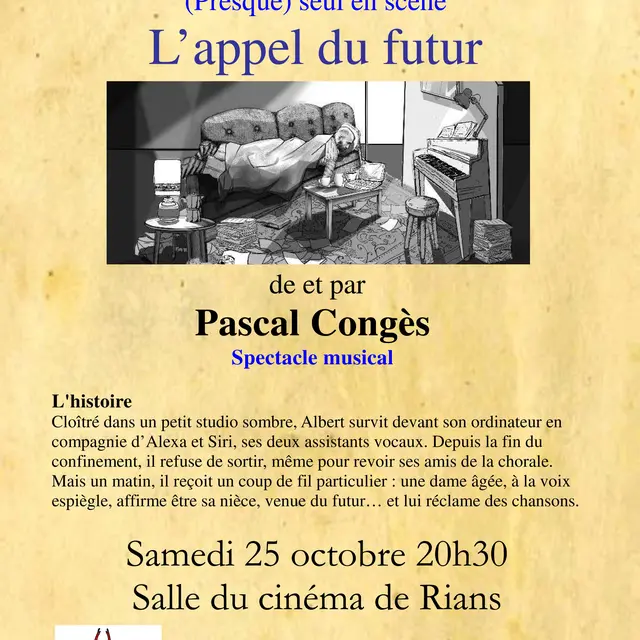Spectacle musical : L'appel du futur_Rians
