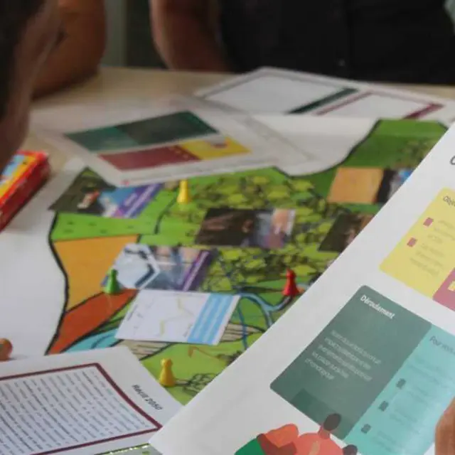 Atelier : Fresque de la montagne