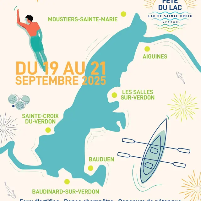 Le Lac de Sainte-Croix en fête