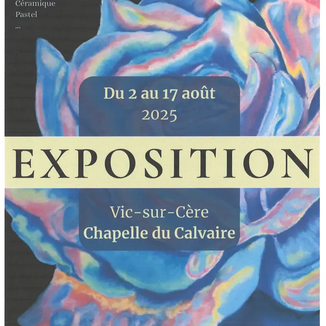 Exposition de peintures multi-techniques_Vic-sur-Cère