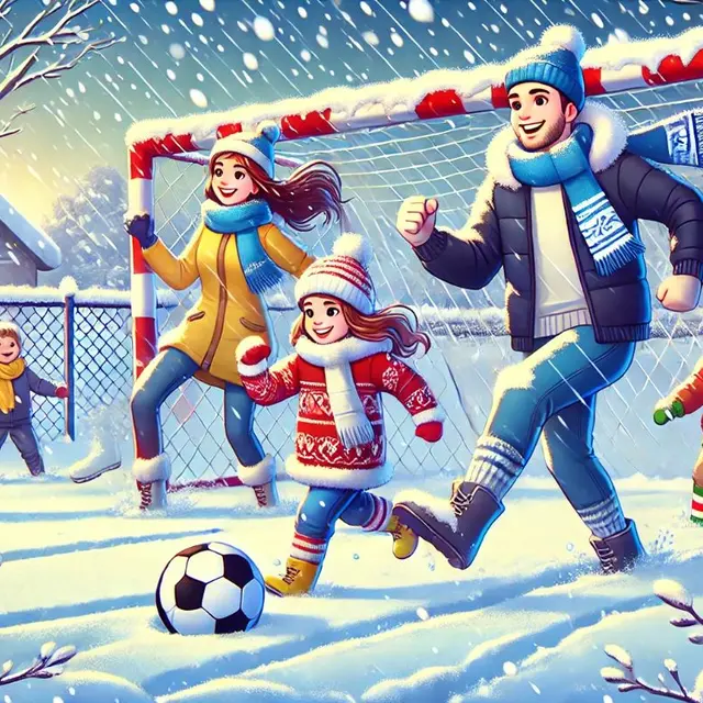 Foot sur neige_Pra Loup 1600