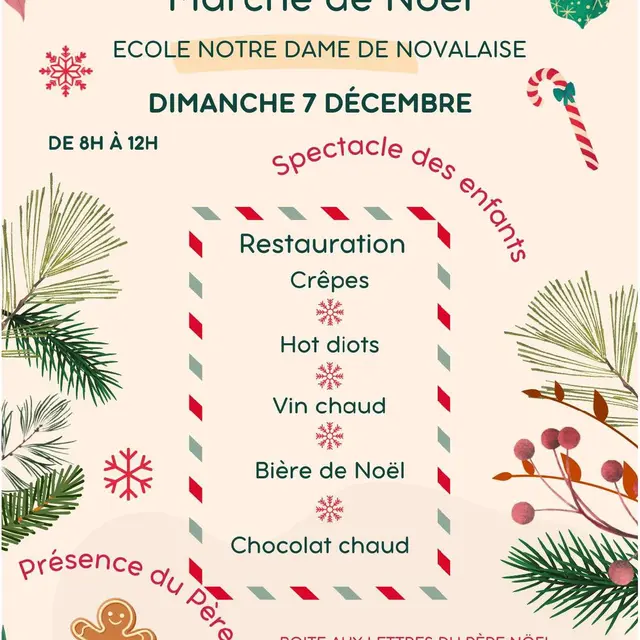 Marché de Noël de l'École Notre-Dame