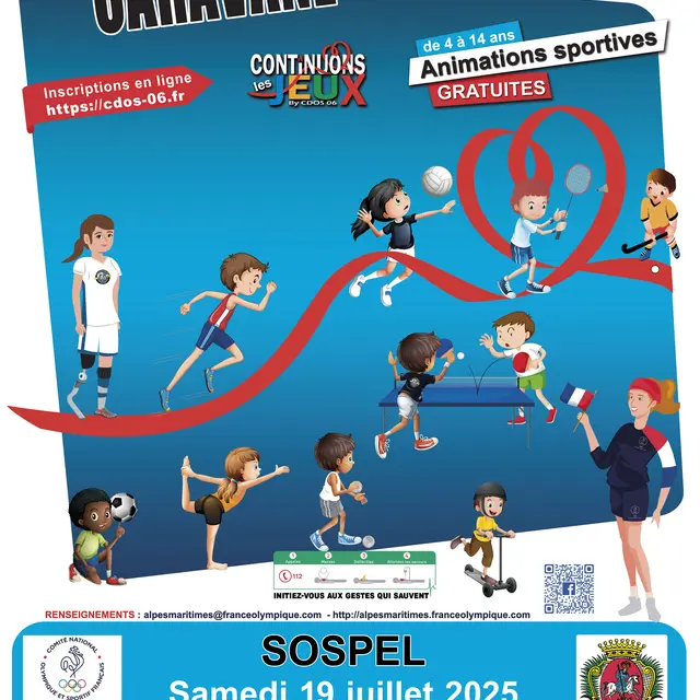 La caravane du sport_Sospel