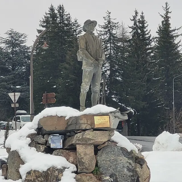 Statue Victor De Cessole_Auron