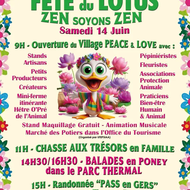 Fête du Lotus à Barbotan_Cazaubon