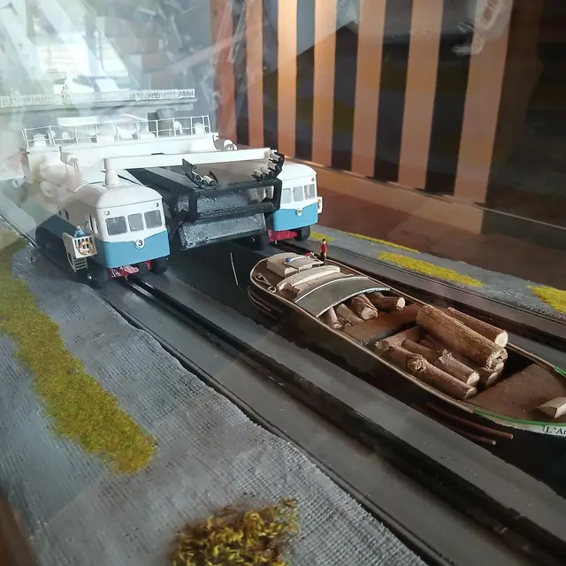 La maquette de la Pente d'eau_Montech