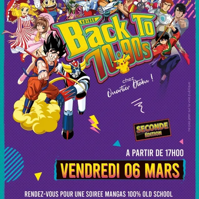 Seconde édition soirée back to 70/90s_Pertuis