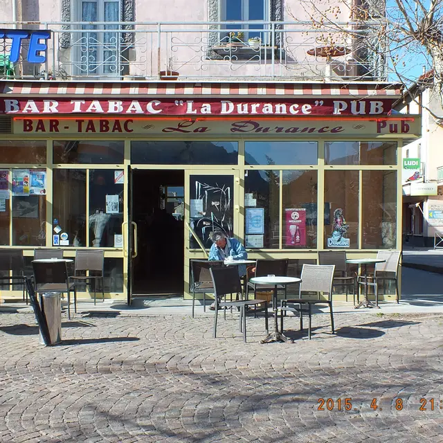 Devanture Bar Tabac La Durance