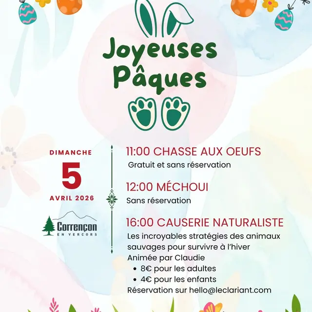 Pâques au Clariant_Corrençon-en-Vercors