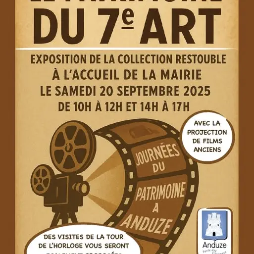 JEP 2025 : Le Patrimoine du 7ème Art_Anduze