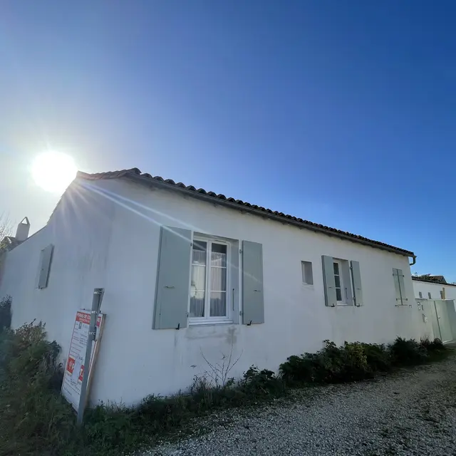 L’entrée de la maison