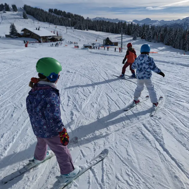 Cours de ski avec Germain Bellamy Air et Montagne_Les Saisies