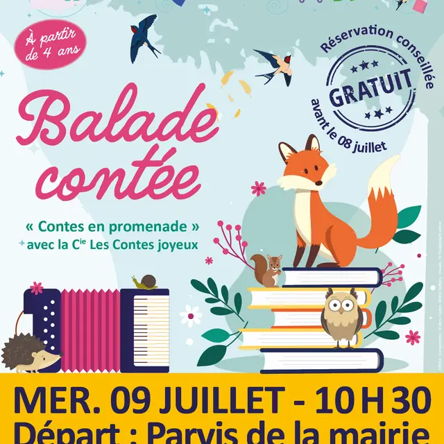 L'heure du conte : Balade contée_Valleiry