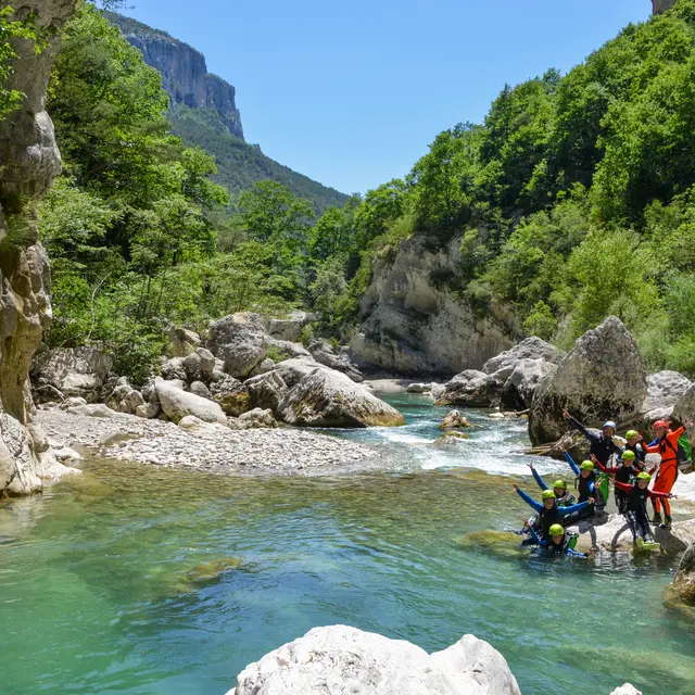 Canyoning dans le Couloir Samson