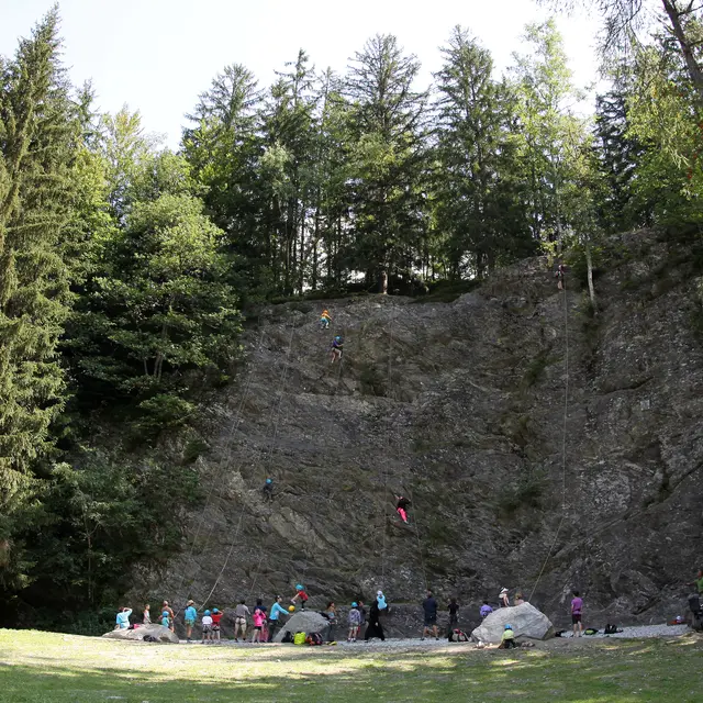 Escalade aux Chavants