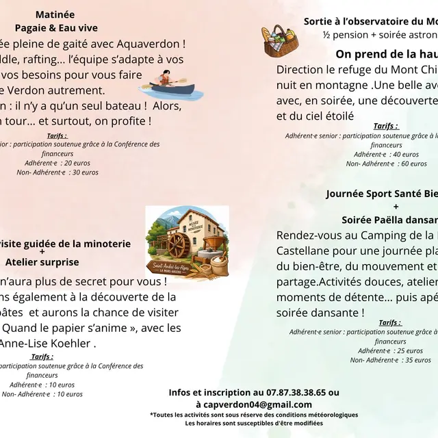 Vacances à la maison -Edition 6_Castellane