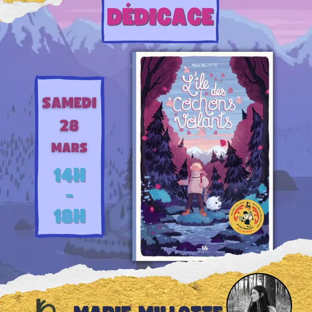 Rencontre dédicace avec Marie Millotte