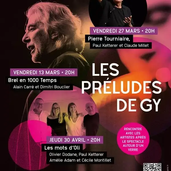 Pass 3 spectacles :  Les Préludes de Gy_Giez