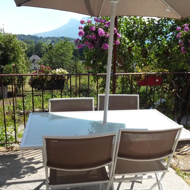 Terrasse plein sud
