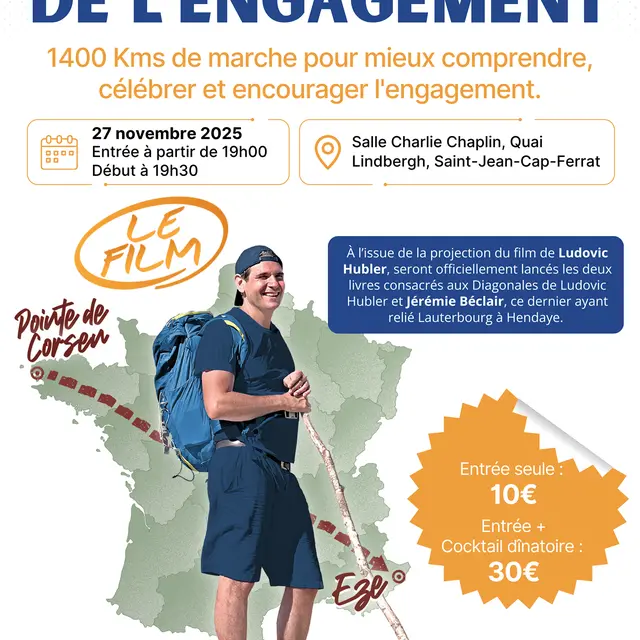 Projection du film La Diagonale de l’Engagement_Saint-Jean-Cap-Ferrat