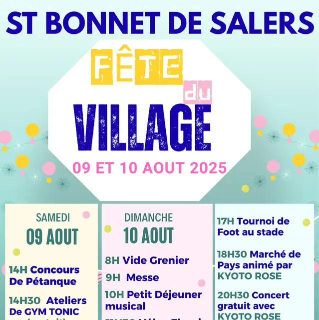 Fête du village_Saint-Bonnet-de-Salers