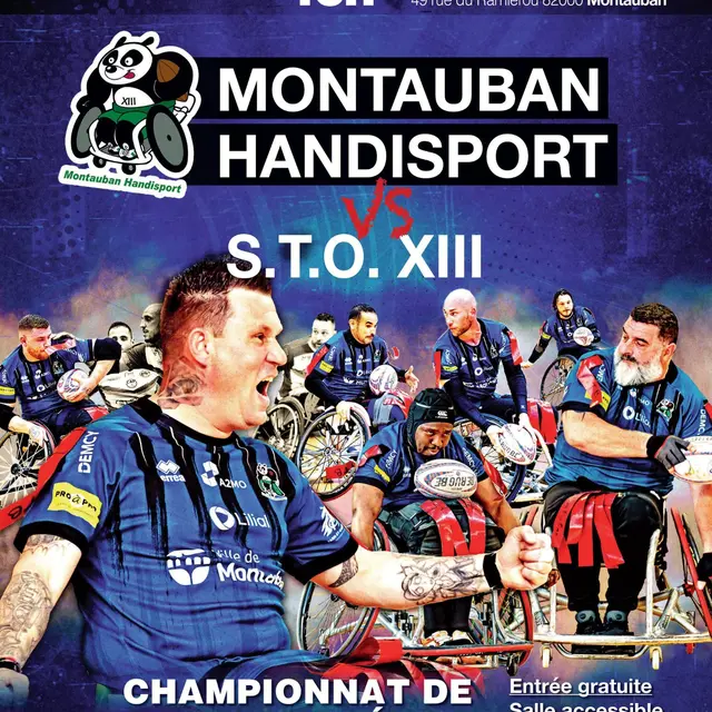 Match - Rugby à XIII fauteuil_Montauban