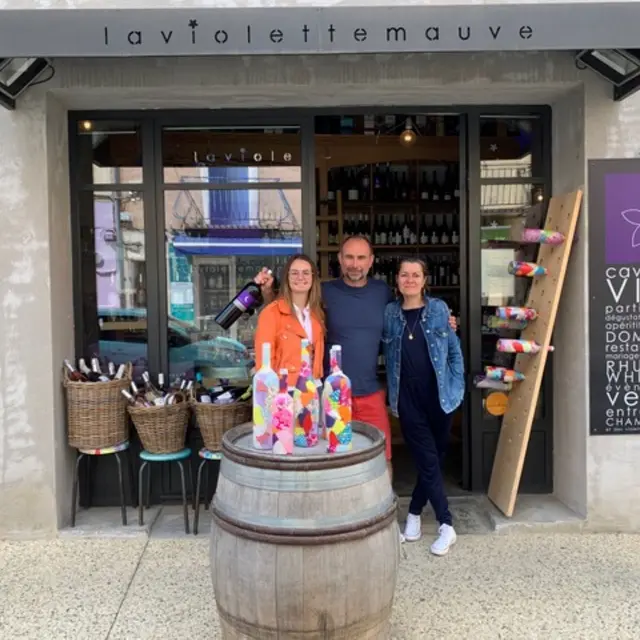 La Violettemauve - Cave à vins_Vaison-la-Romaine