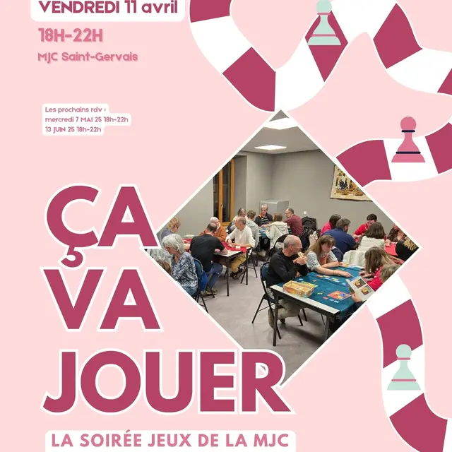 MJC - Ça va jouer, la NUIT jeux de la MJC_Saint-Gervais-les-Bains
