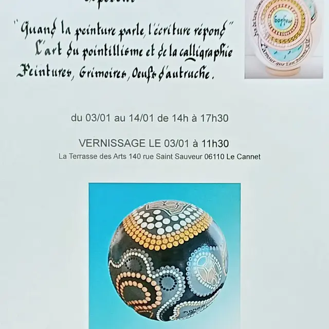 Exposition de Nana A et Sophie Fuchs_Le Cannet