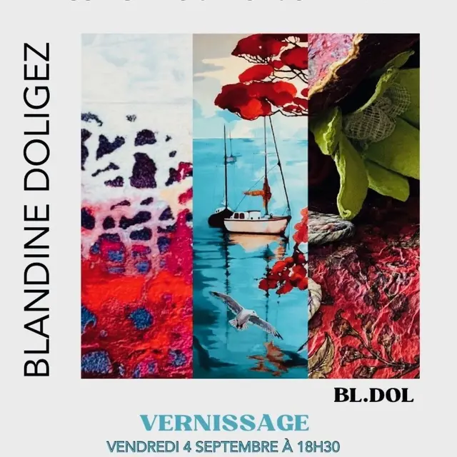 Exposition terre et mer par Blandine Doligez_Valbonne
