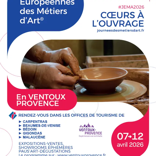Journées Européennes des Métiers d'art à l'Office de Tourisme de Bédoin_Bédoin