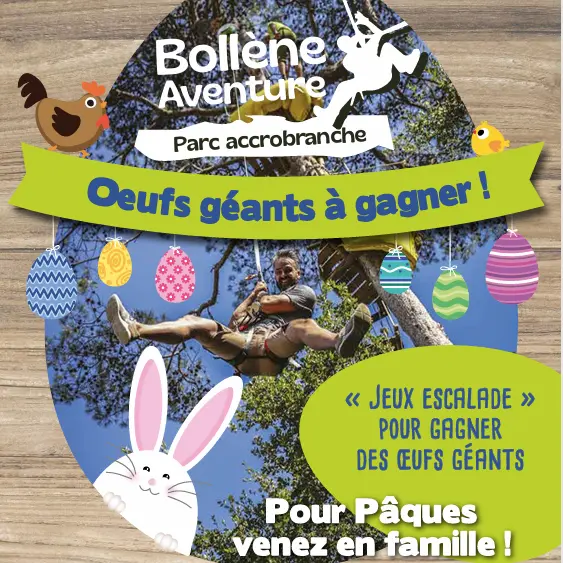Pâques à Bollène Aventure_Bollène